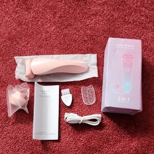 Lady Shaver Wateroroof, Wet & Dry, 2-in-1. Pink